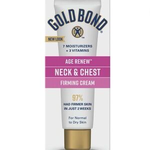 Gold Bond Age Renew Neck and Chest Firming Cream, with Hyalorunic Acid